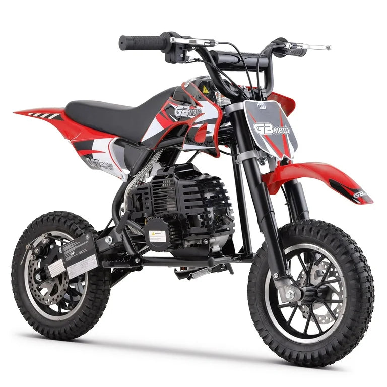 Kids Mini 49CC Gas Dirt Bike-2 Stroke Ride on Bike