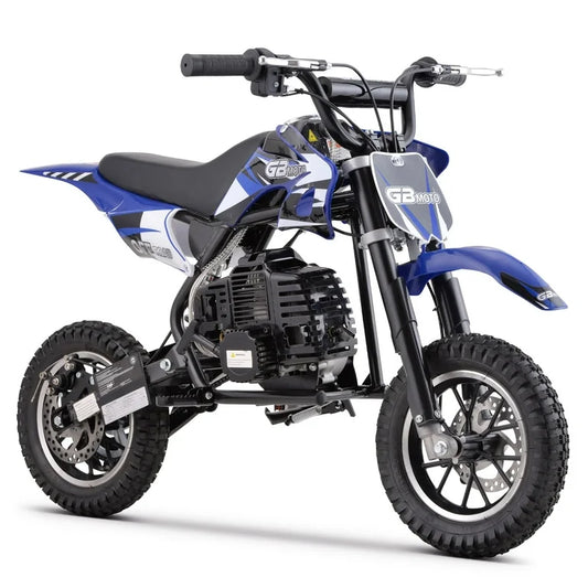 Kids Mini 49CC Gas Dirt Bike-2 Stroke Ride on Bike