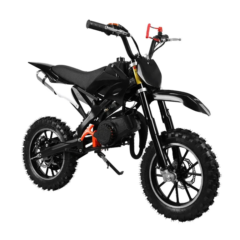 49cc Gasoline Dirt Bike for Kids ages 6-15,2-Stroke Gas Power Mini Dirt Bike