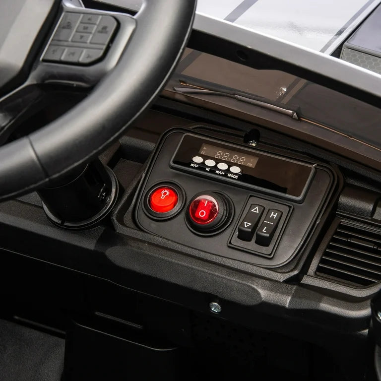 24V Licensed Ford-Shelby F-150 Kids Ride on Car, 24V Ride on Toy Truck for Toddlers with Remote, Trunk, 400W Motor