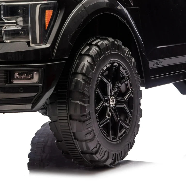 24V Licensed Ford-Shelby F-150 Kids Ride on Car, 24V Ride on Toy Truck for Toddlers with Remote, Trunk, 400W Motor