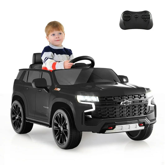 12V Kids Ride On Chevy Tahoe Electric Truck SUV
Remote w/ Light & Music
