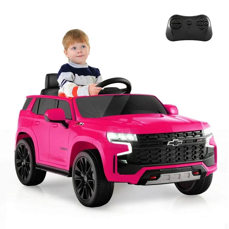 12V Kids Ride On Chevy Tahoe Electric Truck SUV
Remote w/ Light & Music